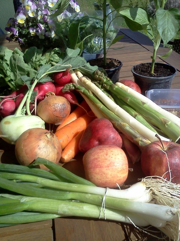 Frisches vom Bauernmarkt in Ottensheim